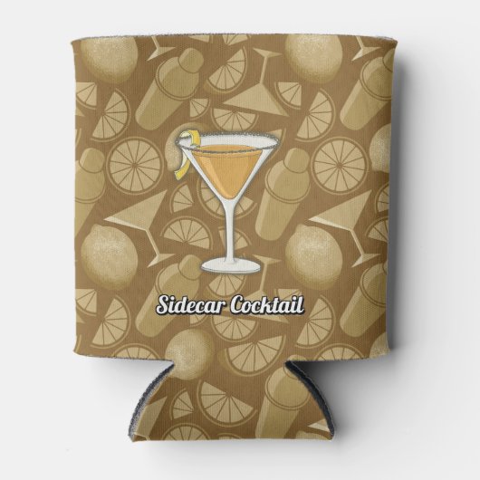 Sidecar cocktail blikjeskoeler (Voorkant)