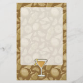 Sidecar cocktail briefpapier (Voorkant)