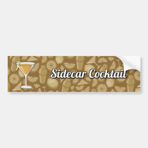 Sidecar cocktail bumpersticker