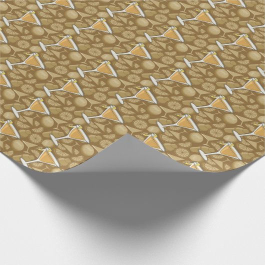 Sidecar cocktail cadeaupapier (Hoek)