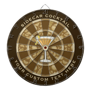Sidecar Cocktail Dartbord