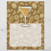 Sidecar cocktail flyer (Achterkant)