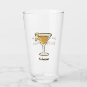 Sidecar Cocktail Glas (Voorkant)