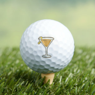 Sidecar cocktail golfballen