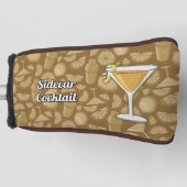 Sidecar Cocktail Golfheadcover (Voorkant)