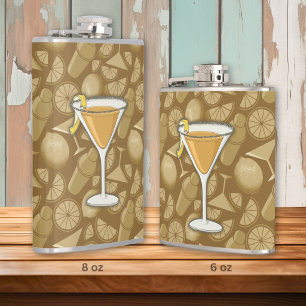 Sidecar-cocktail Heupfles