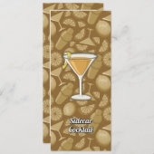 Sidecar cocktail kaart (Voorkant / Achterkant)