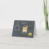 Sidecar Cocktail Kaart (Voorkant)