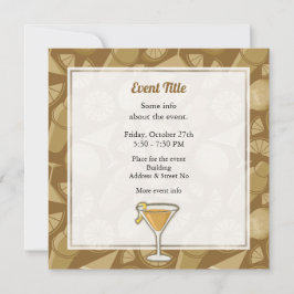 Sidecar cocktail kaart