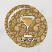 Sidecar cocktail kaart (Voorkant / Achterkant)