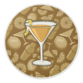Sidecar cocktail keramische knop (Voorkant)
