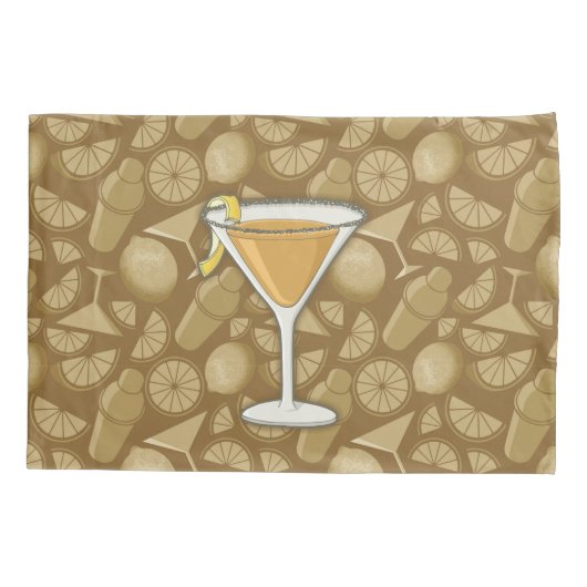 Sidecar cocktail kussensloop (Achterkant)