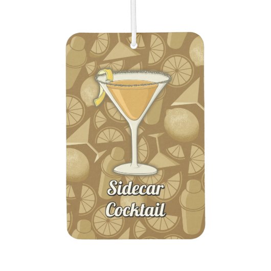 Sidecar cocktail luchtverfrisser (Voorkant)