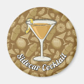 Sidecar Cocktail Magneet (Voorkant)