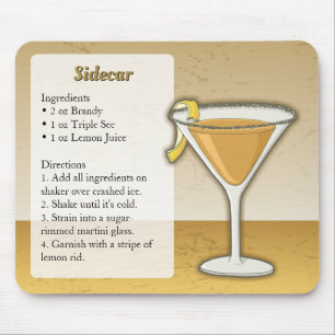 Sidecar cocktail muismat