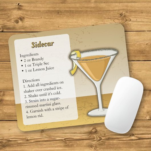 Sidecar-cocktail Muismat