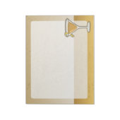 Sidecar cocktail notitieblok (Linkerzijde)