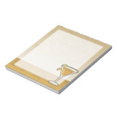 Sidecar cocktail notitieblok (Linkerzijde)