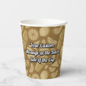 Sidecar Cocktail Paper Cups Papieren Bekers (Achterkant)