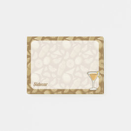 Sidecar Cocktail Post-it® Notes