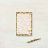 Sidecar Cocktail Post-it® Notes (Op bureau)