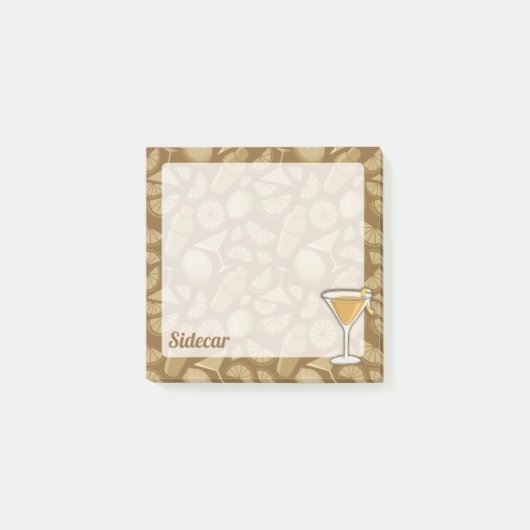 Sidecar Cocktail Post-it® Notes (Voorkant)