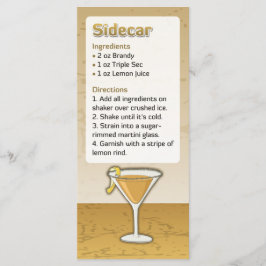 Sidecar Cocktail Recept Uitnodiging