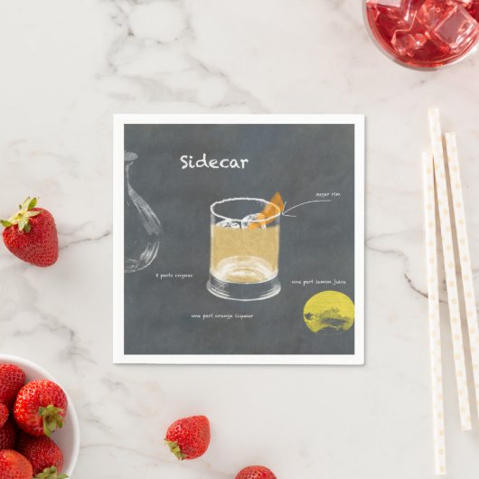 Sidecar Cocktail Servet (Insitu)