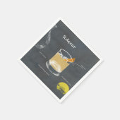 Sidecar Cocktail Servet (Hoek)