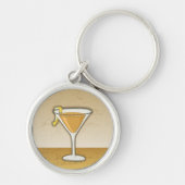 Sidecar cocktail sleutelhanger (Voorkant)