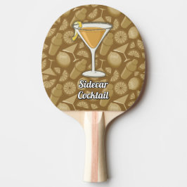 Sidecar cocktail tafeltennisbatje