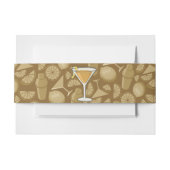 Sidecar cocktail uitnodigingen wikkel (Voorkant Voorbeeld)