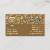 Sidecar cocktail visitekaartje (Voorkant)