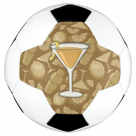 Sidecar cocktail voetbal (Voorkant)