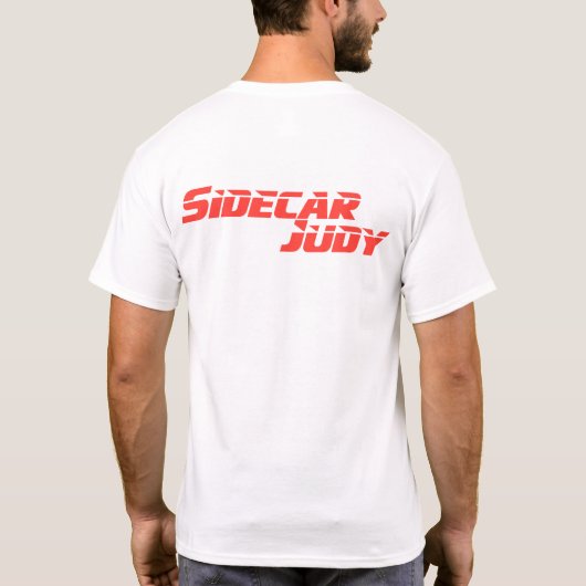 Sidecar Judy Mannen T-Shirt (Achterkant)