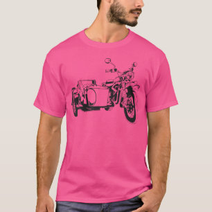 Sidecar Motorfiets 3-Wheel Motorfiets T-shirt