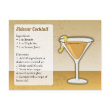 Sidecar Recept Kaart