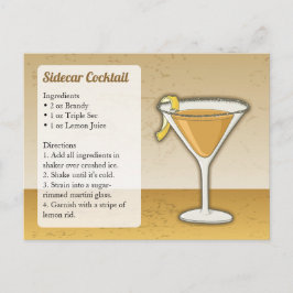 Sidecar Recept Kaart