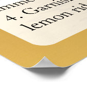 Sidecar Recipe Poster (Hoek)