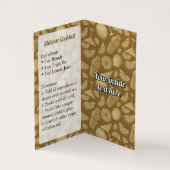 Sidecar Recipe Visitekaartje (Binnen)