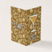 Sidecar Recipe Visitekaartje (Buitenkant)