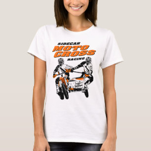 Sidecarcross zijauto Moto Cross T-shirt