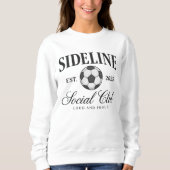 Sideline Social Club Shirt - Luid en trots Voetbal (Voorkant)