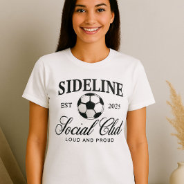 Sideline Social Club Shirt - Luid en trots Voetbal