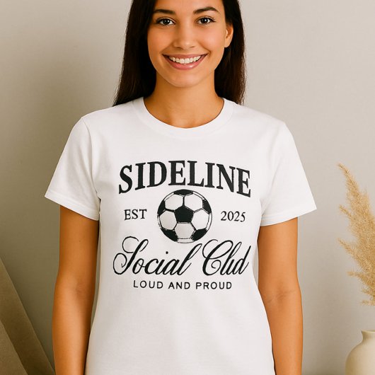 Sideline Social Club Shirt - Luid en trots Voetbal