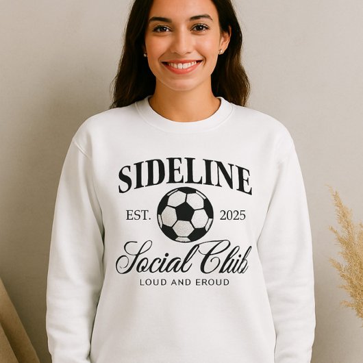 Sideline Social Club Shirt - Luid en trots Voetbal