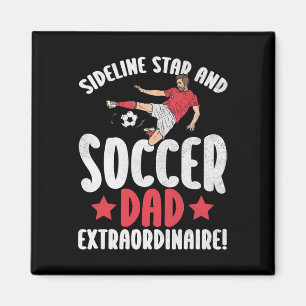 Sideline-ster en super voetbalvader! Voetbal Magneet
