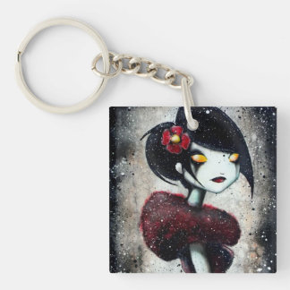 Sidelong (rode) sleutelhanger