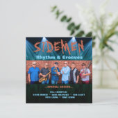 Sidemen Music Band Poster Kaart (Staand voorkant)