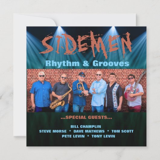 Sidemen Music Band Poster Kaart (Voorkant)